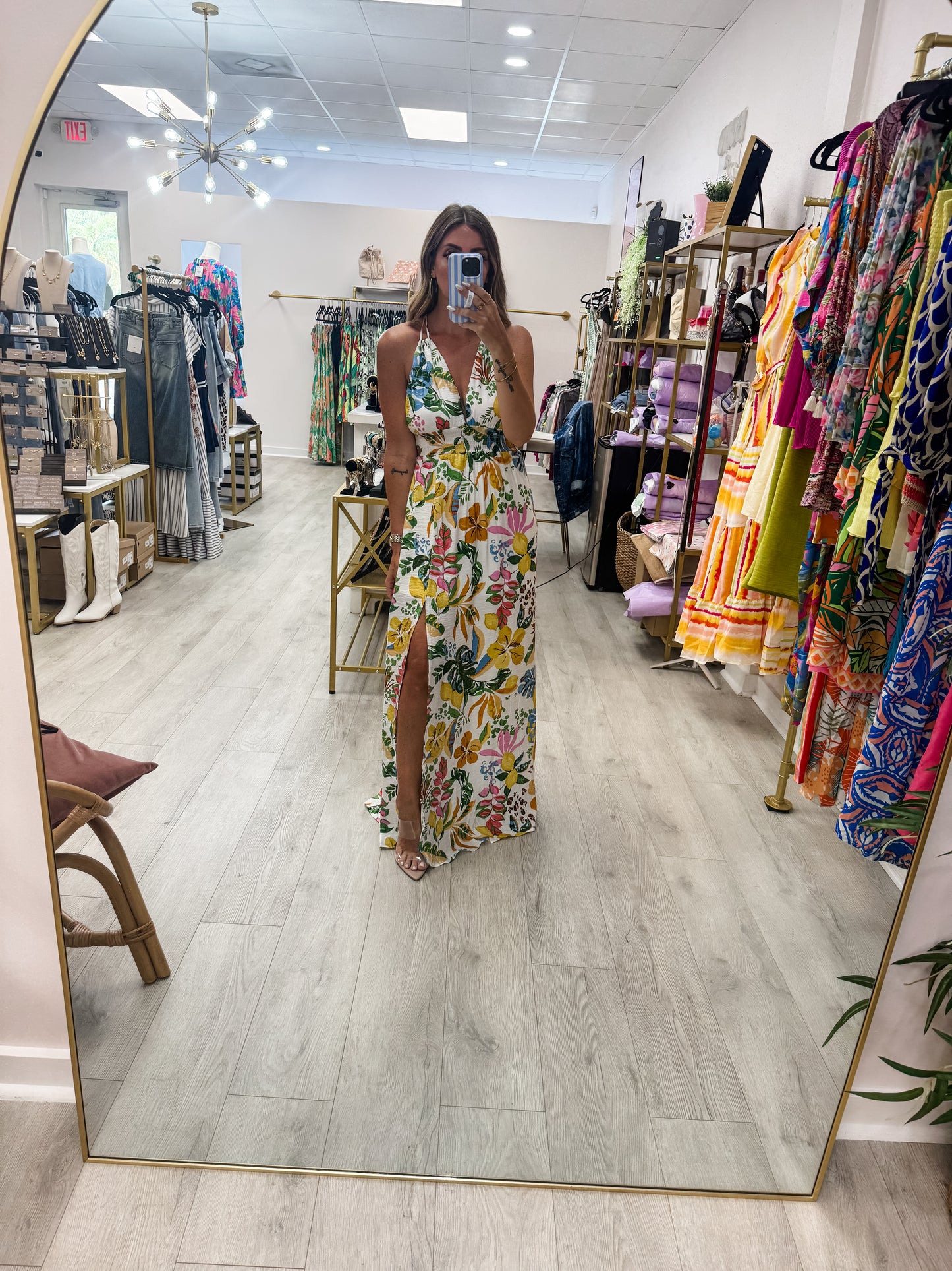 Floral Print Airflow Dress