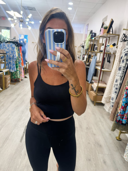 Venice Cloud Light Criss Cross Top