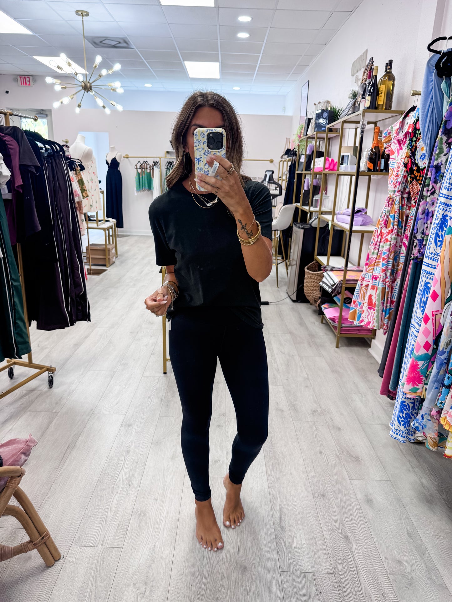 Black Classic Boxy Fit Tee