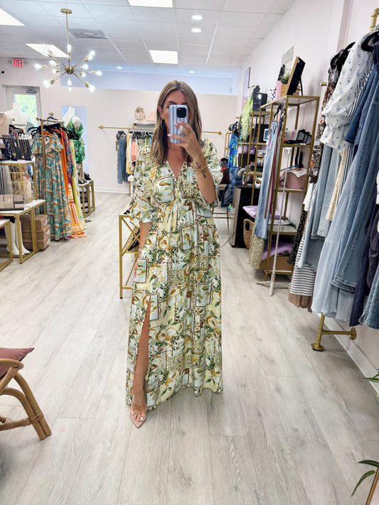 Garden Glam Sundress