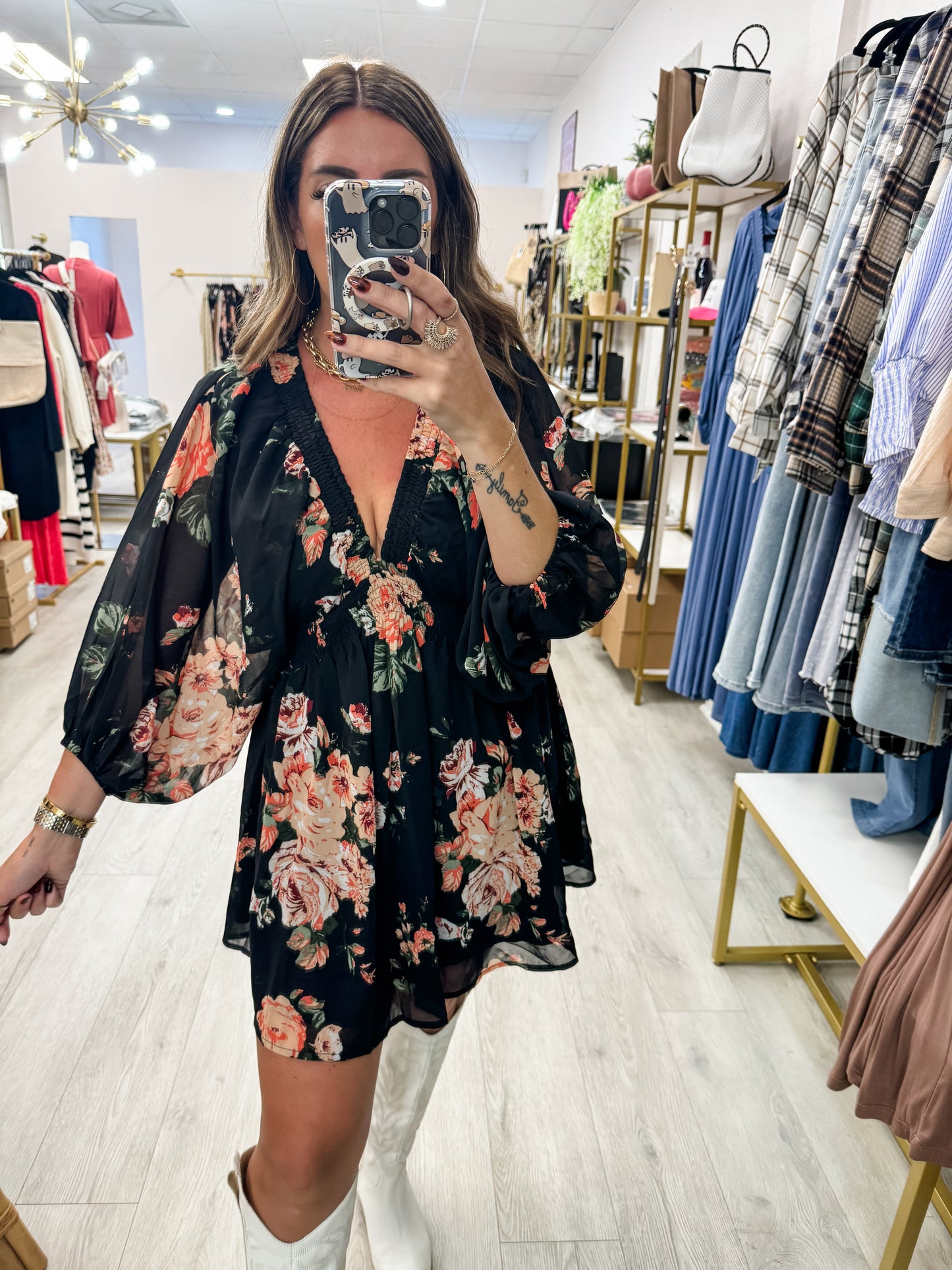 Floral Print Dress