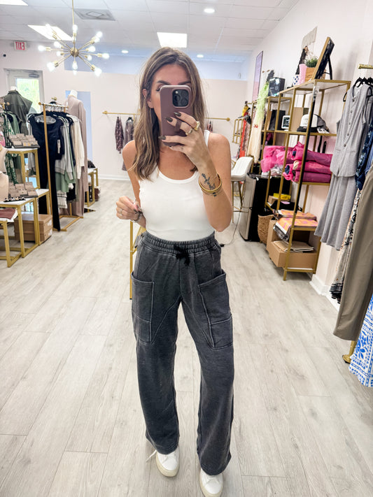 Black Lived in Lounge Pants