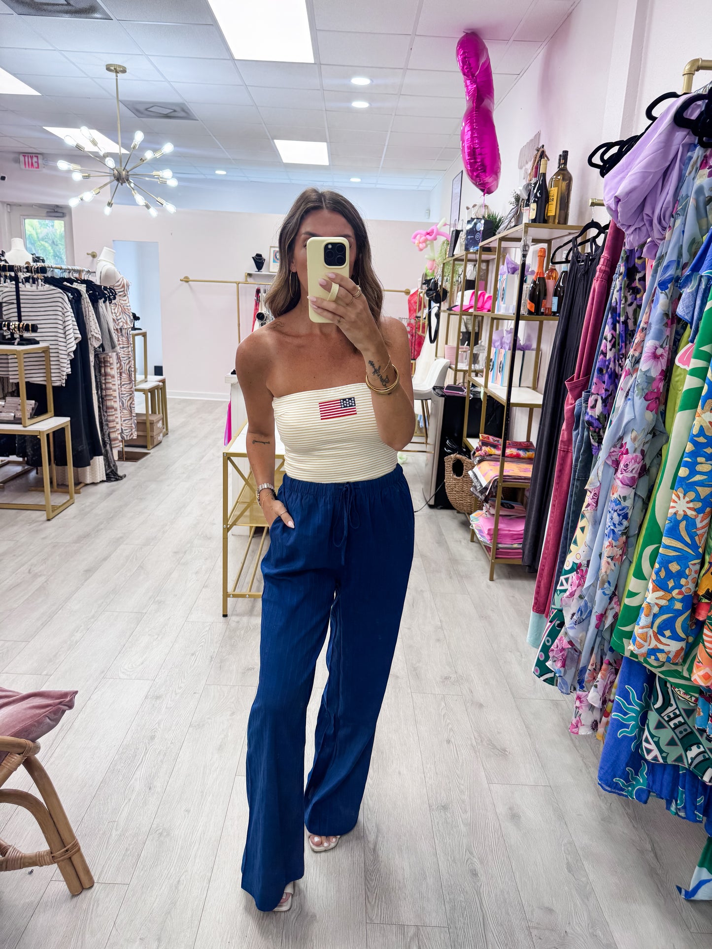 Stars and Stripes Tube Top