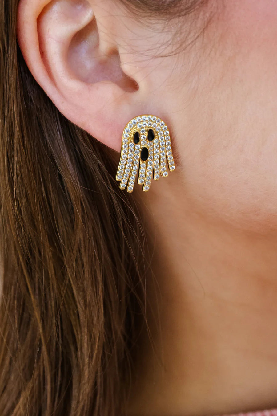 Ghost Stud Earrings