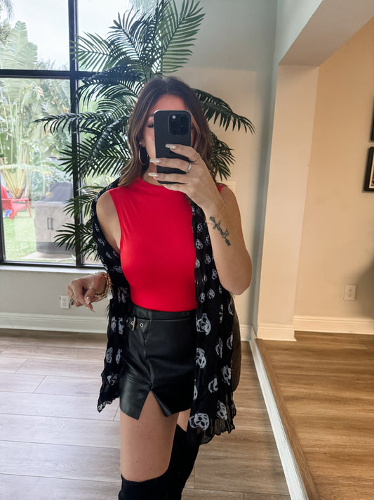 The Dom Mock Neck Bodysuit