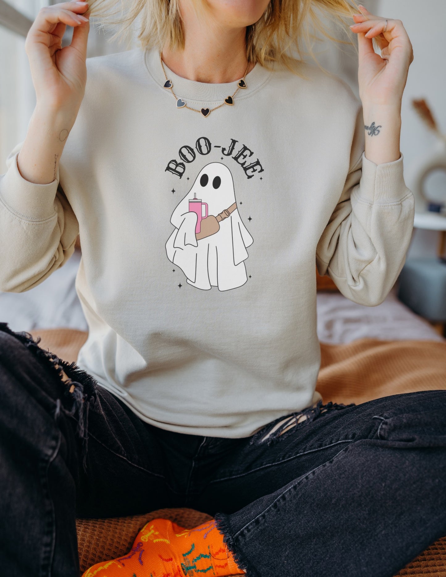 The Boo-jee Crewneck Sweatshirt