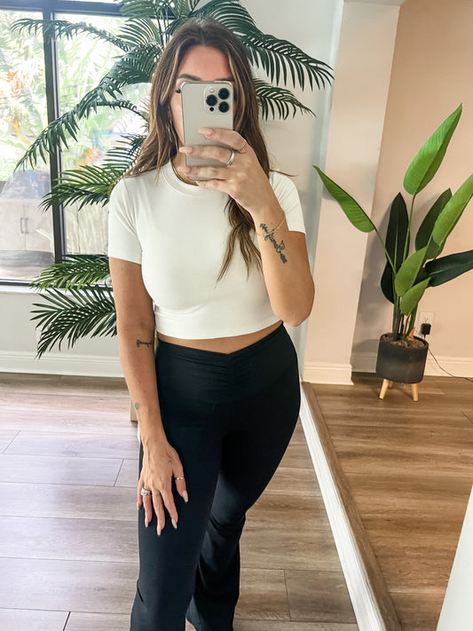 The Tory Micro Ribbed Top
