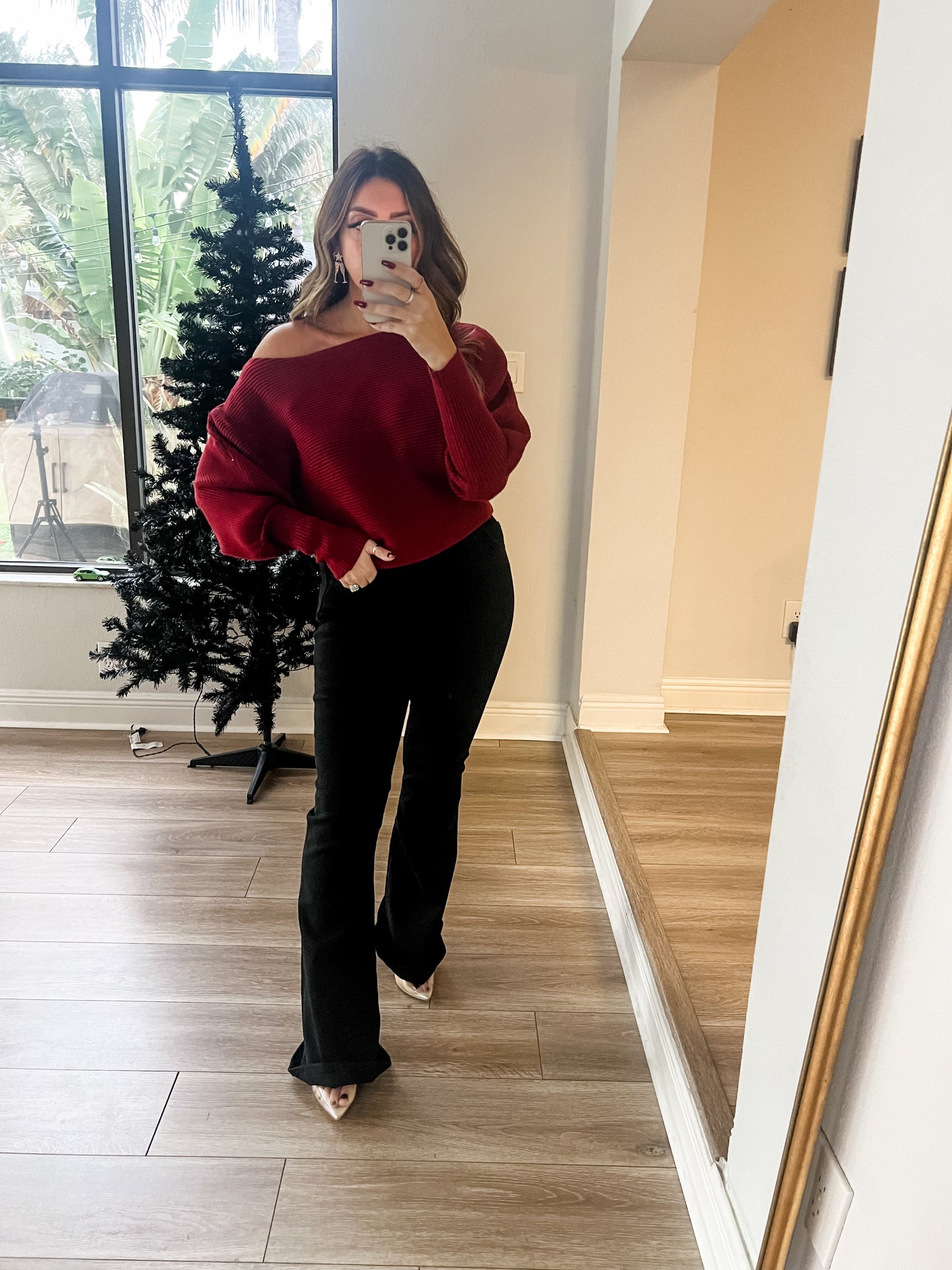 The Winter Wine Sweater