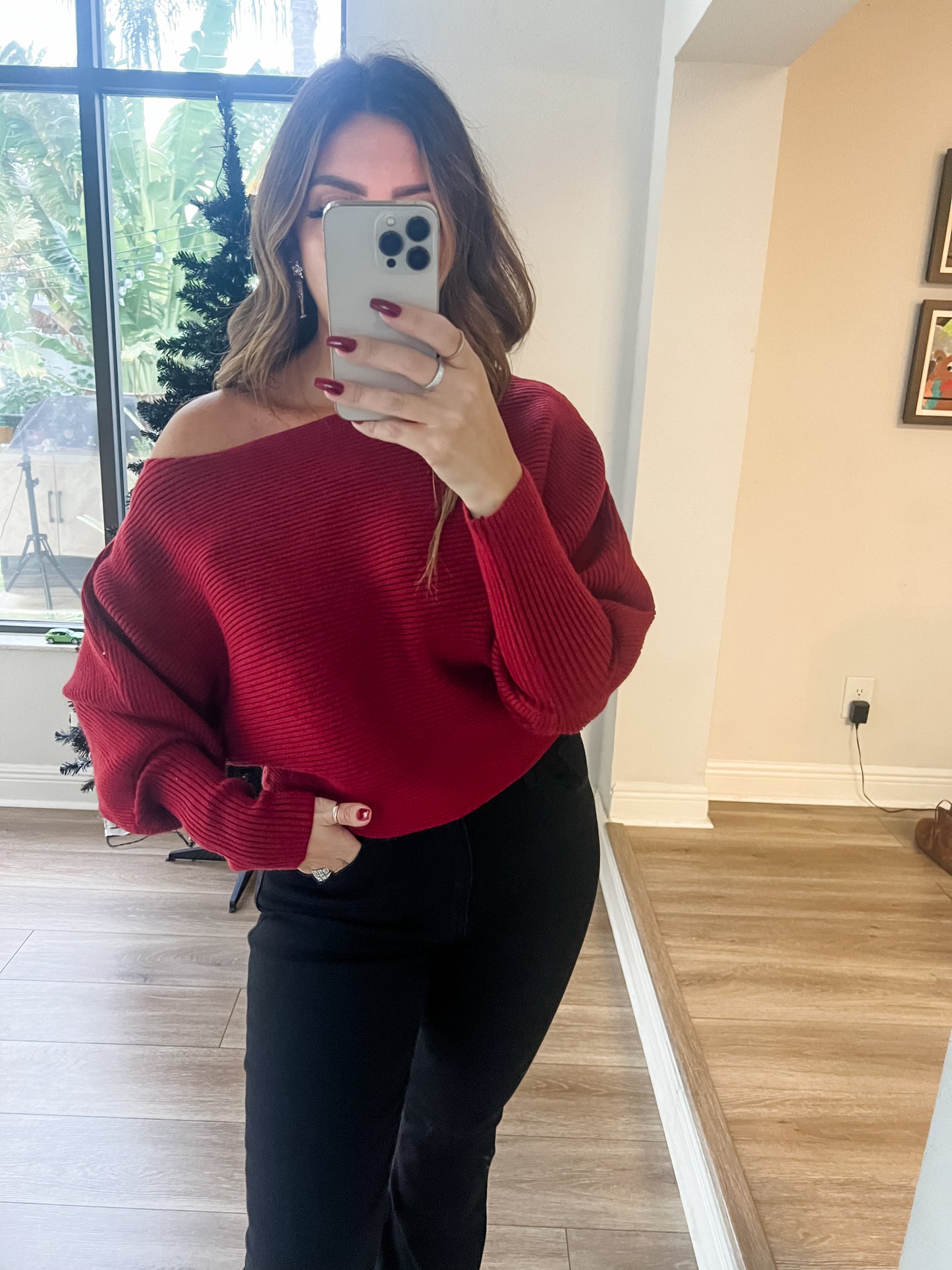 The Winter Wine Sweater