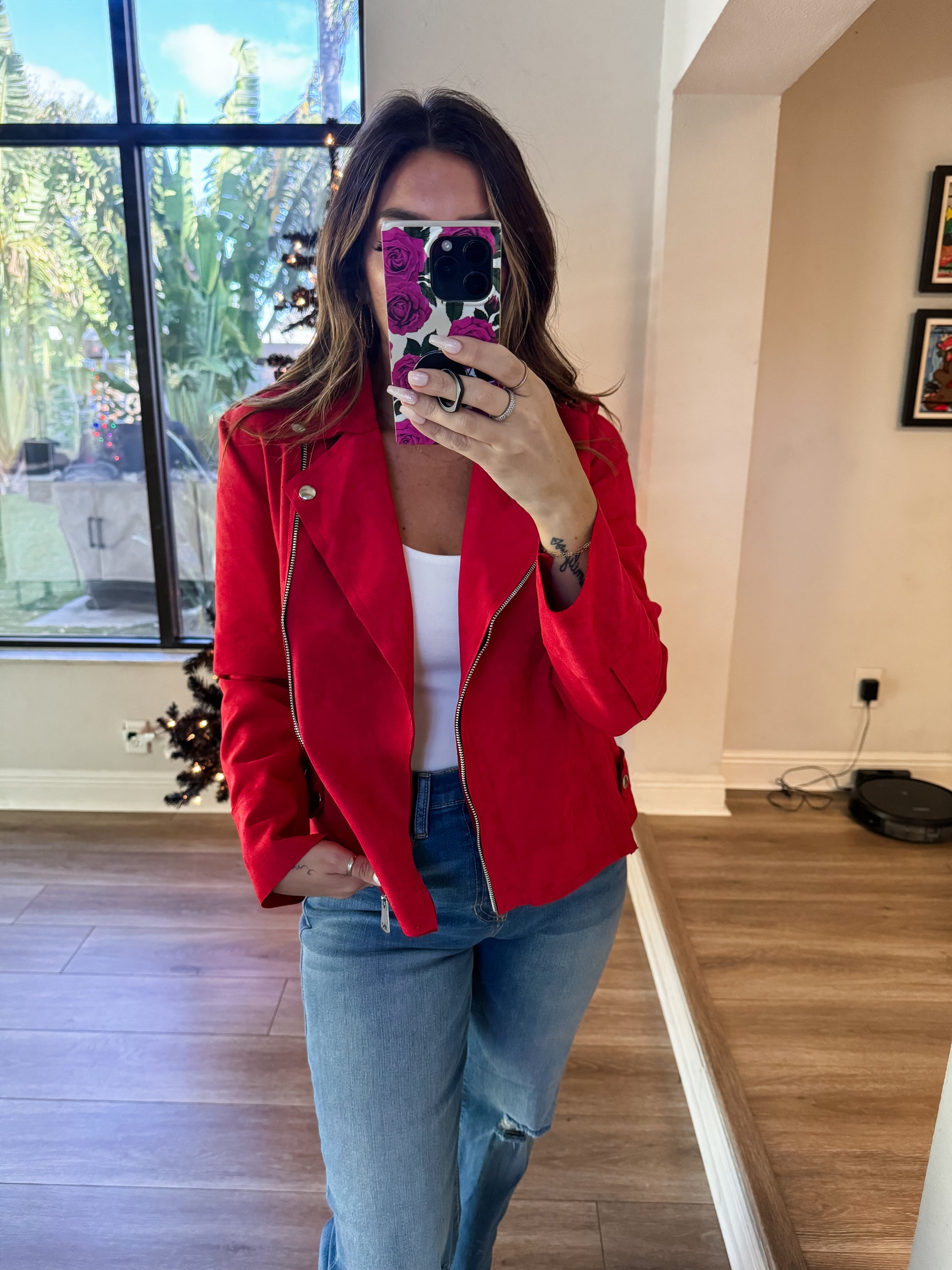 The Nikita Suede Jacket – Boho and Boujee Boutique