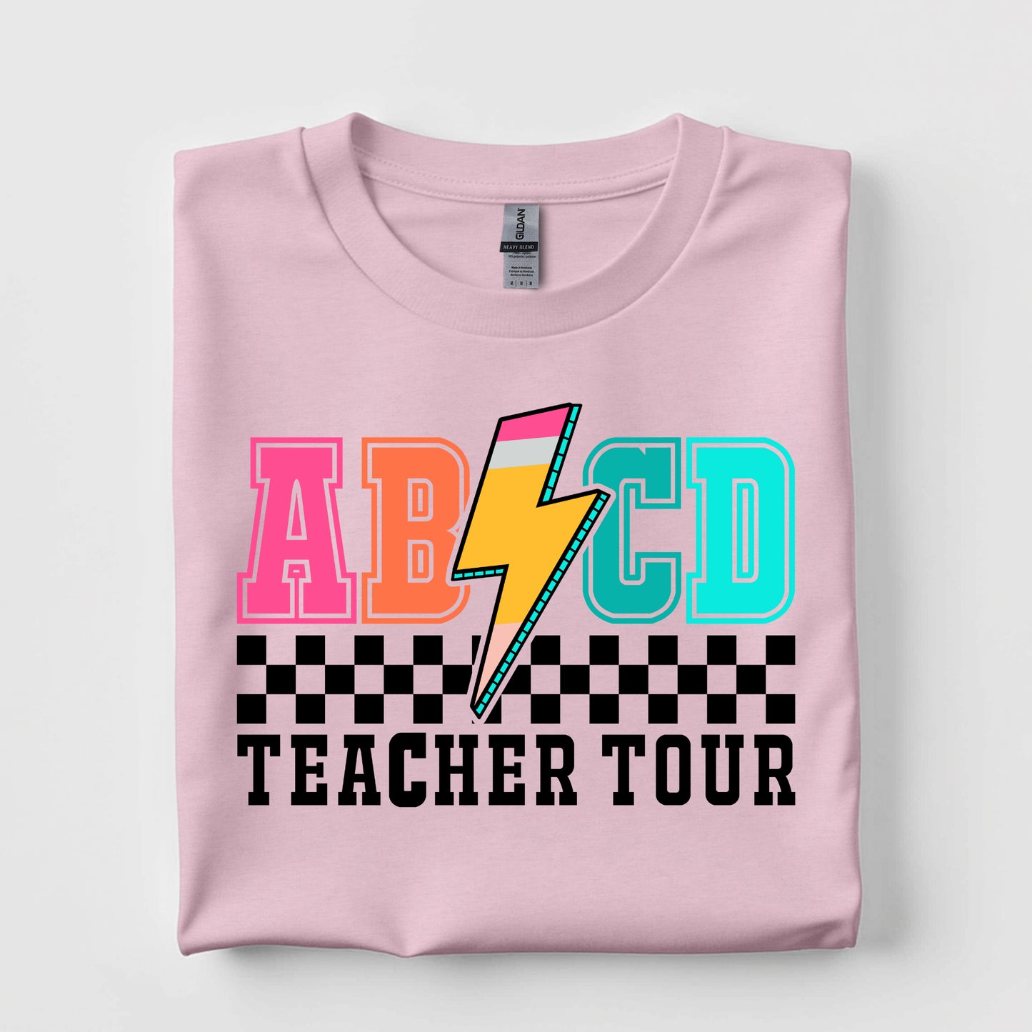PRE-ORDER: ABCD Teacher Tour T-Shirt