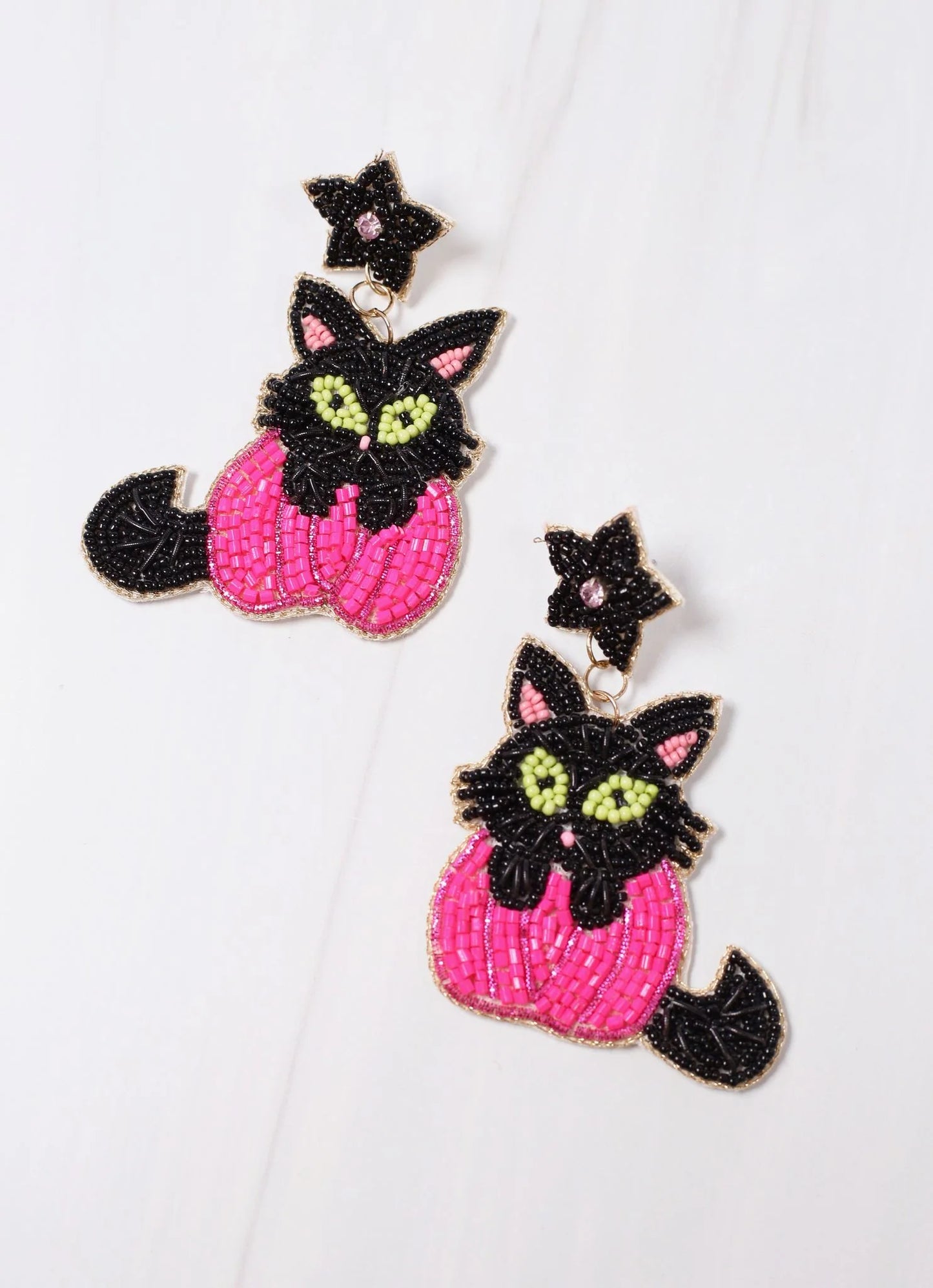 The Bewitched Cat Earring