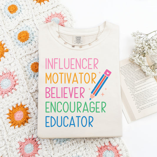 PRE-ORDER Teacher Influencer T-Shirt