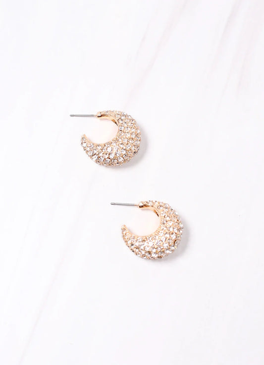 The Mossleigh CZ Hoop Earring