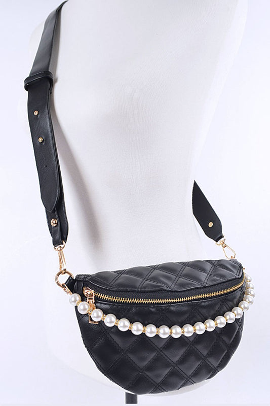 The Pearl Accent Crossbody Bum Bag