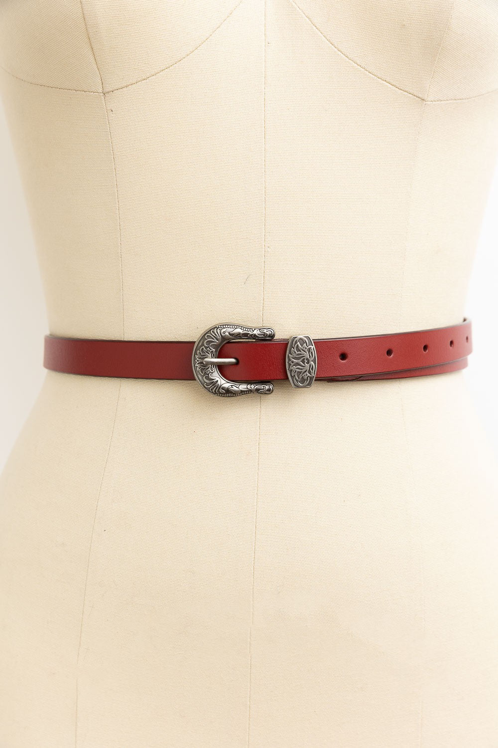 Western Style Skinny Belt