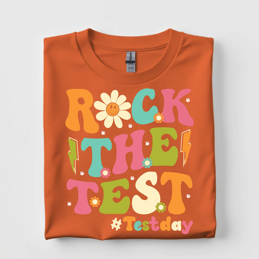 PRE-ORDER: Rock the Test T-Shirt