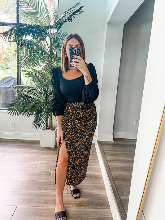 The Little Leopard Skirt