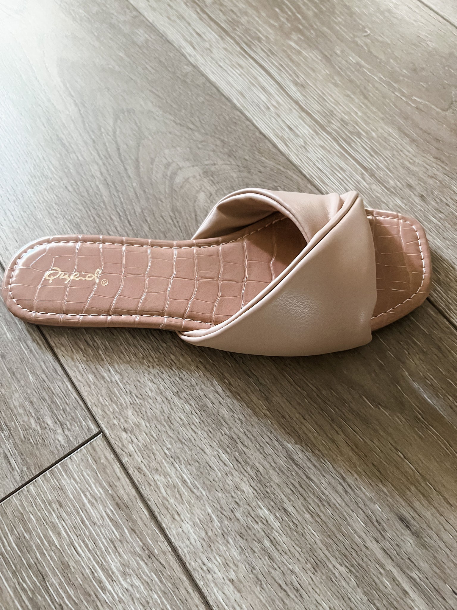 The Blush Flat Sandals