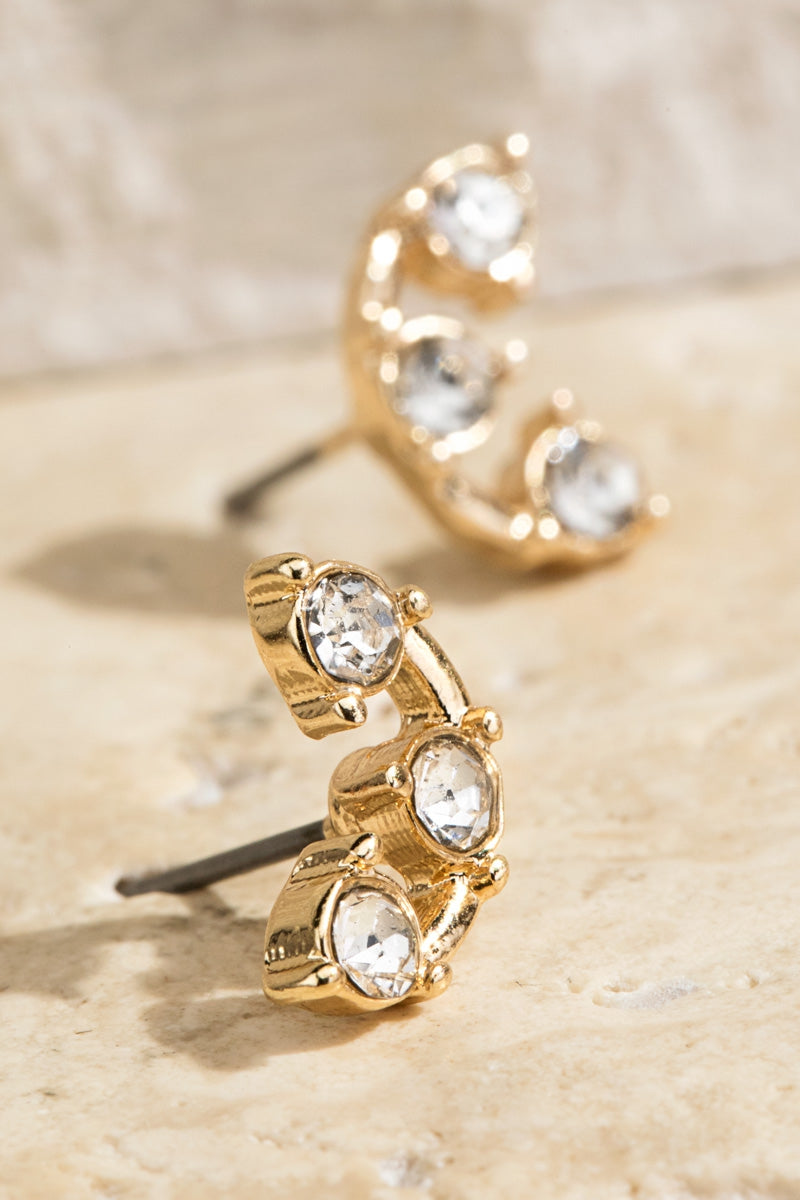 The Erin Crystal Earring Set