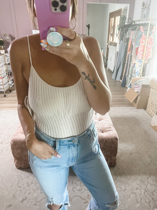 The Cream Puff Bodysuit