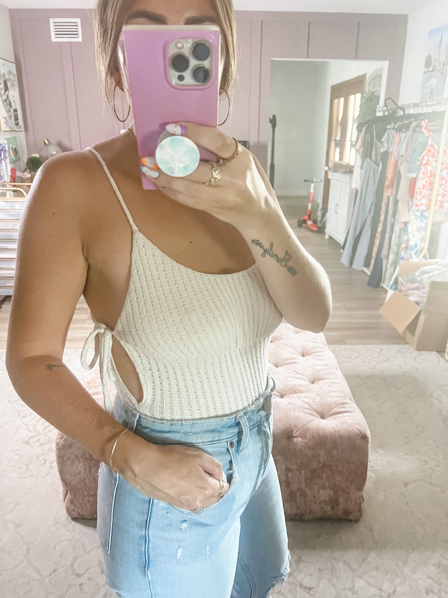 The Cream Puff Bodysuit