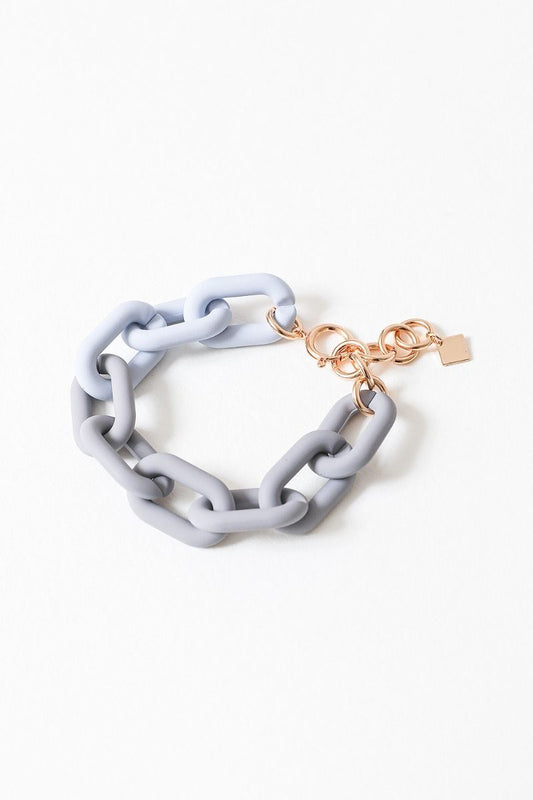 Two Tone Chunky Bracelet