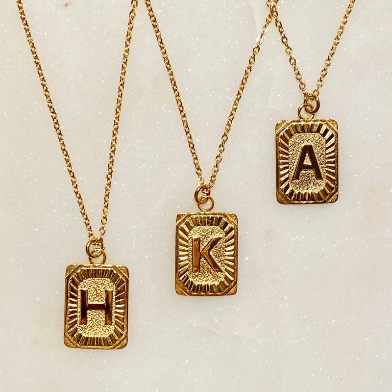 Initial Necklaces