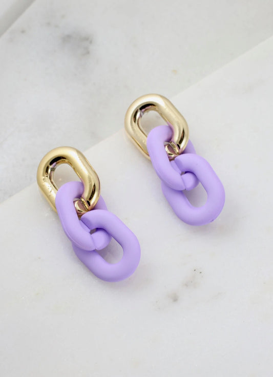 Wallace Link Drop Earrings