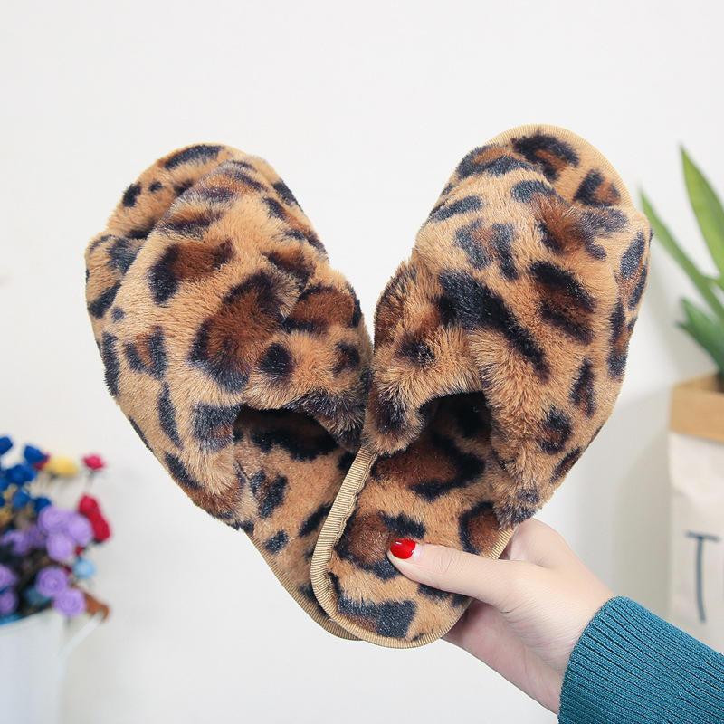 Cozy Leopard Slippers