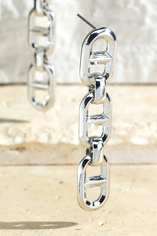 The Mariner Chain Link Earrings