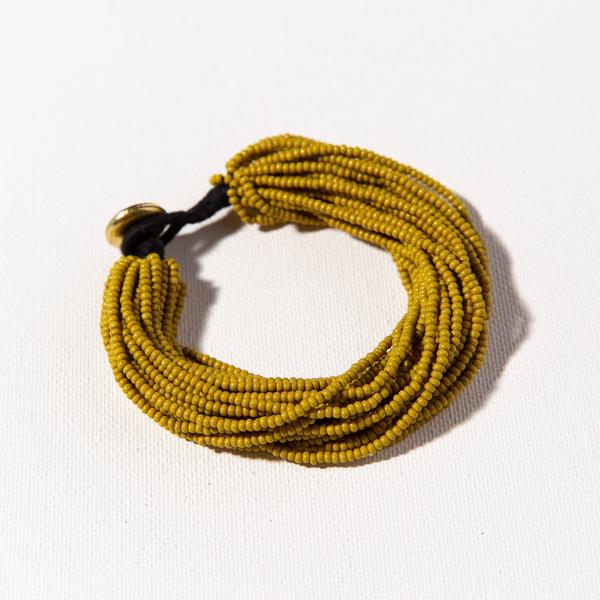 Multilayer Seed Bead Bracelet