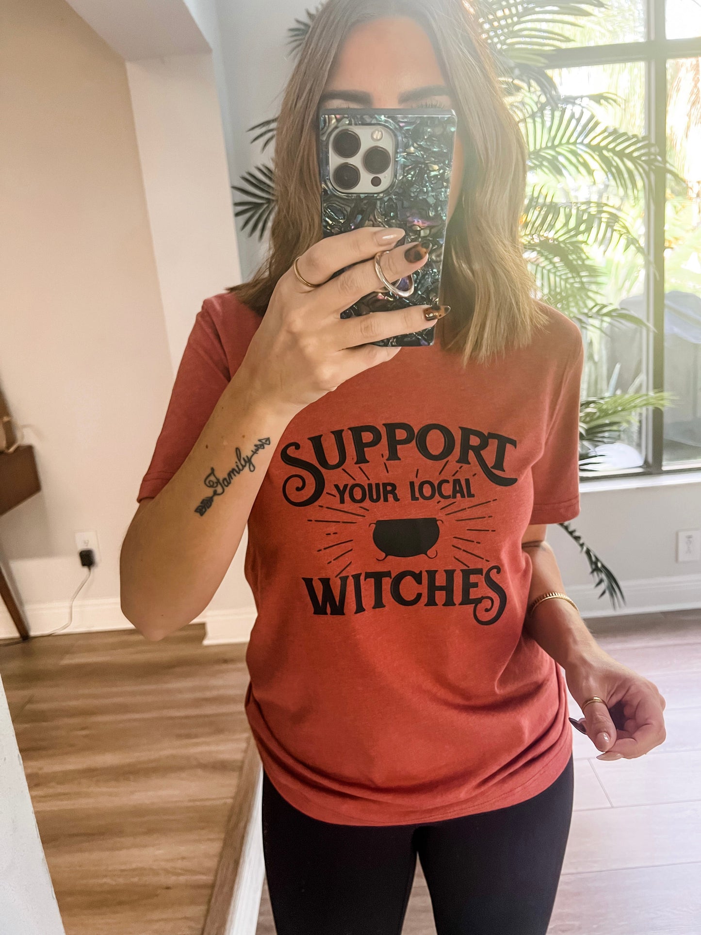 The Support Your Local Witches Graphic Tee