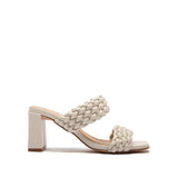 Braided Block Heel Sandal